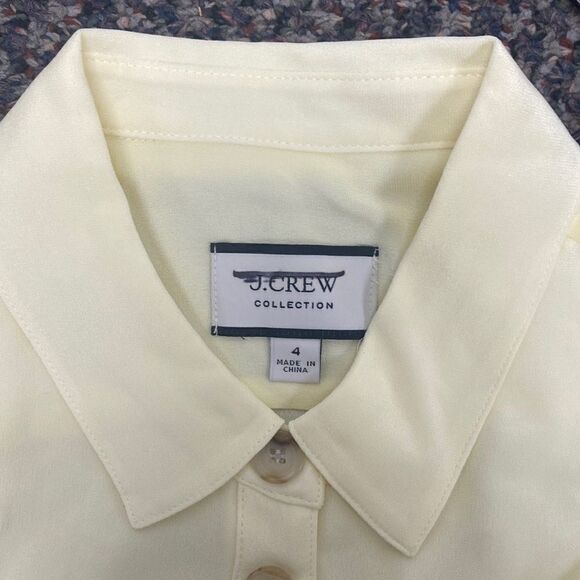 J. Crew Collection silk tuxedo tunic - Picture 3 of 6